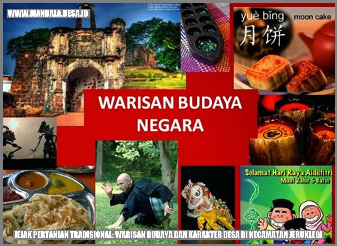 Jejak Pertanian Tradisional Warisan Budaya Dan Karakter Desa Di