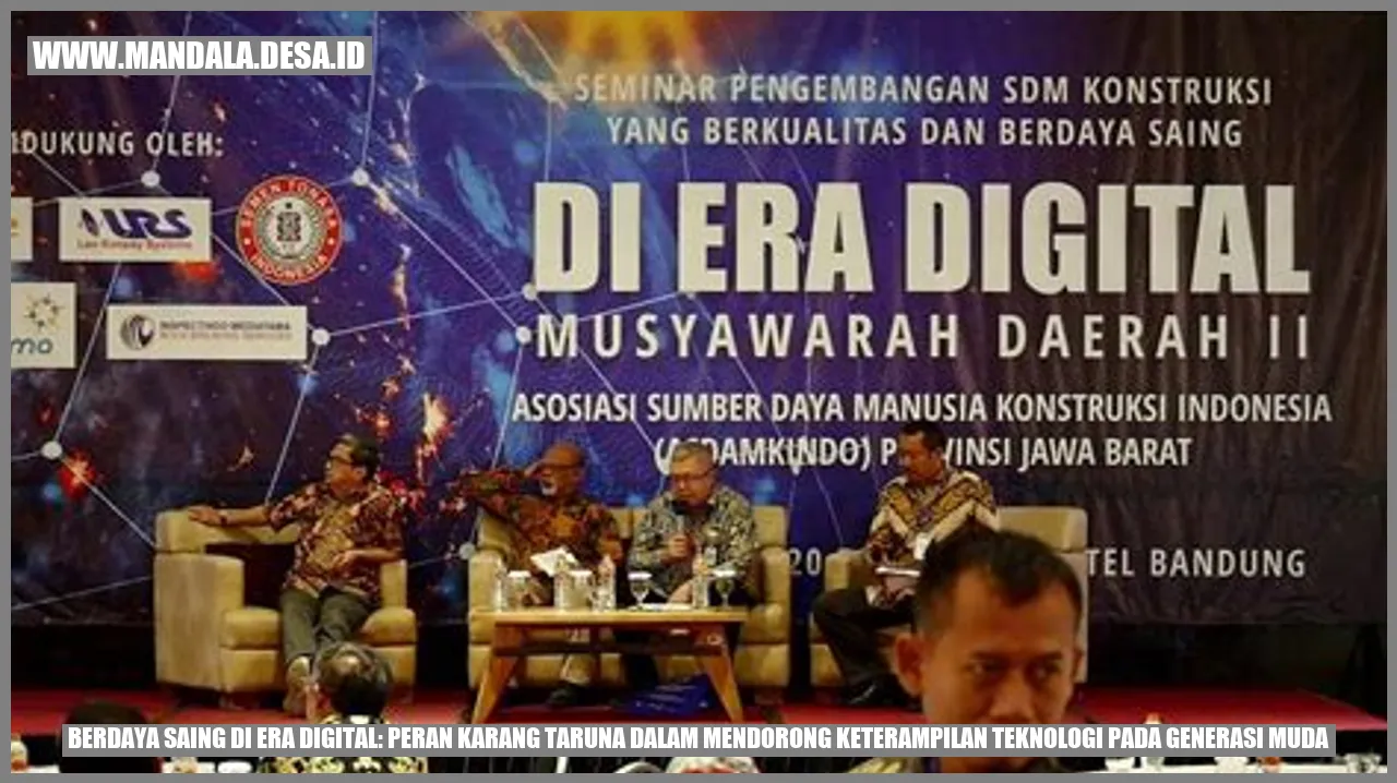 Berdaya Saing di Era Digital: Peran Karang Taruna dalam Mendorong Keterampilan Teknologi pada Generasi Muda