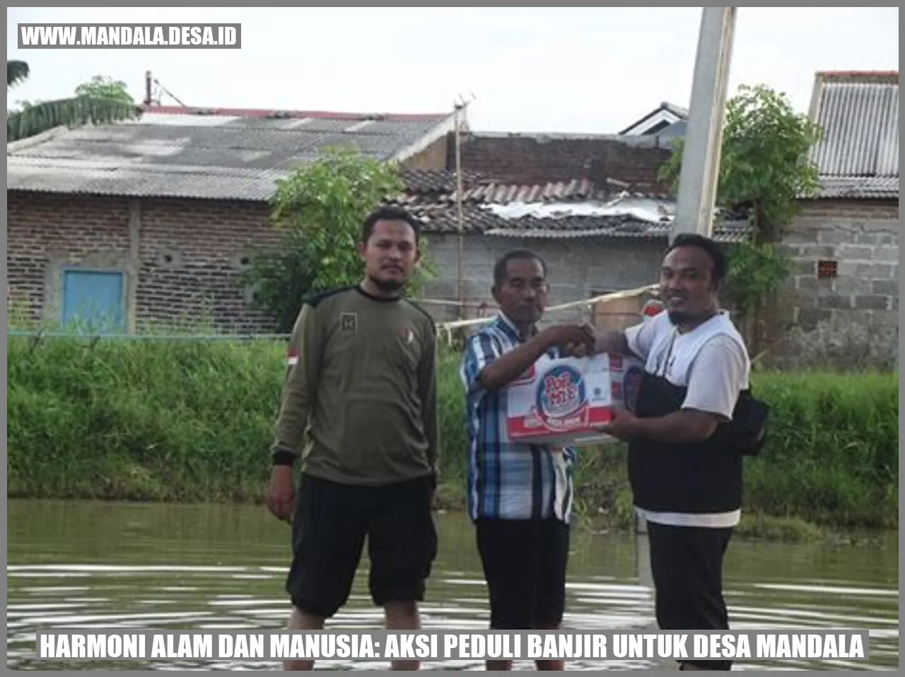 Gambar harmoni alam dan manusia