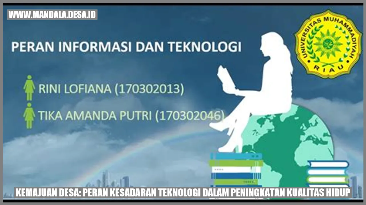 Kemajuan Desa: Peran Kesadaran Teknologi Dalam Peningkatan Kualitas ...