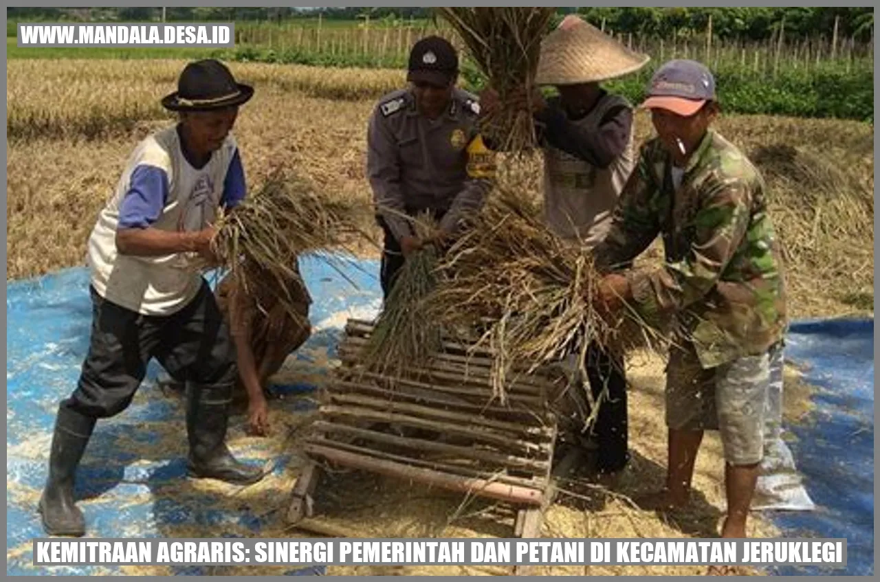 Kemitraan Agraris: Sinergi Pemerintah dan Petani di Kecamatan Jeruklegi