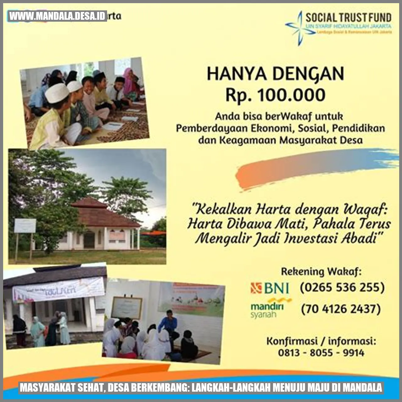 Masyarakat Sehat, Desa Berkembang: Langkah-Langkah Menuju Maju di Mandala