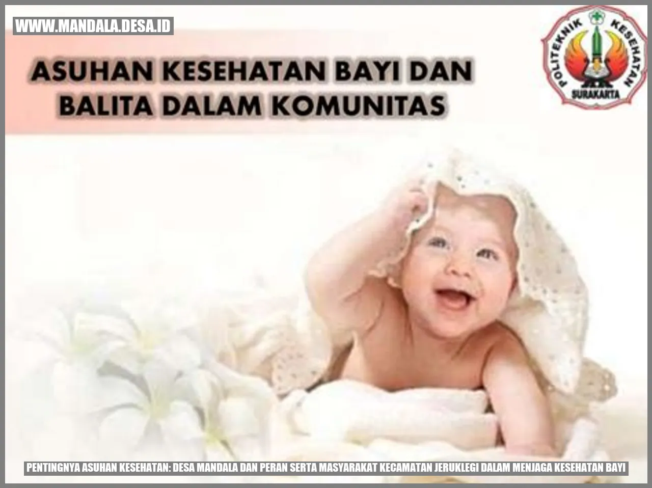 Desa Mandala dan Peran Serta Masyarakat Kecamatan Jeruklegi dalam Menjaga Kesehatan Bayi