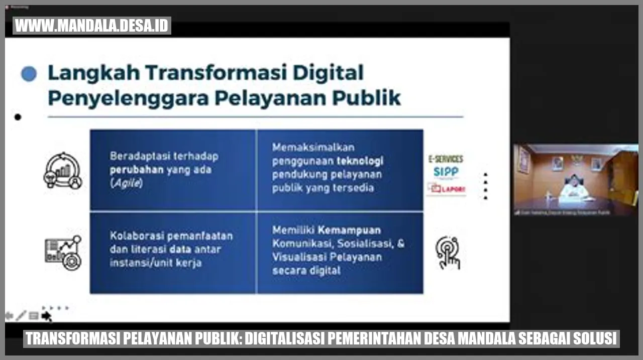 Transformasi Pelayanan Publik: Digitalisasi Pemerintahan Desa Mandala sebagai Solusi